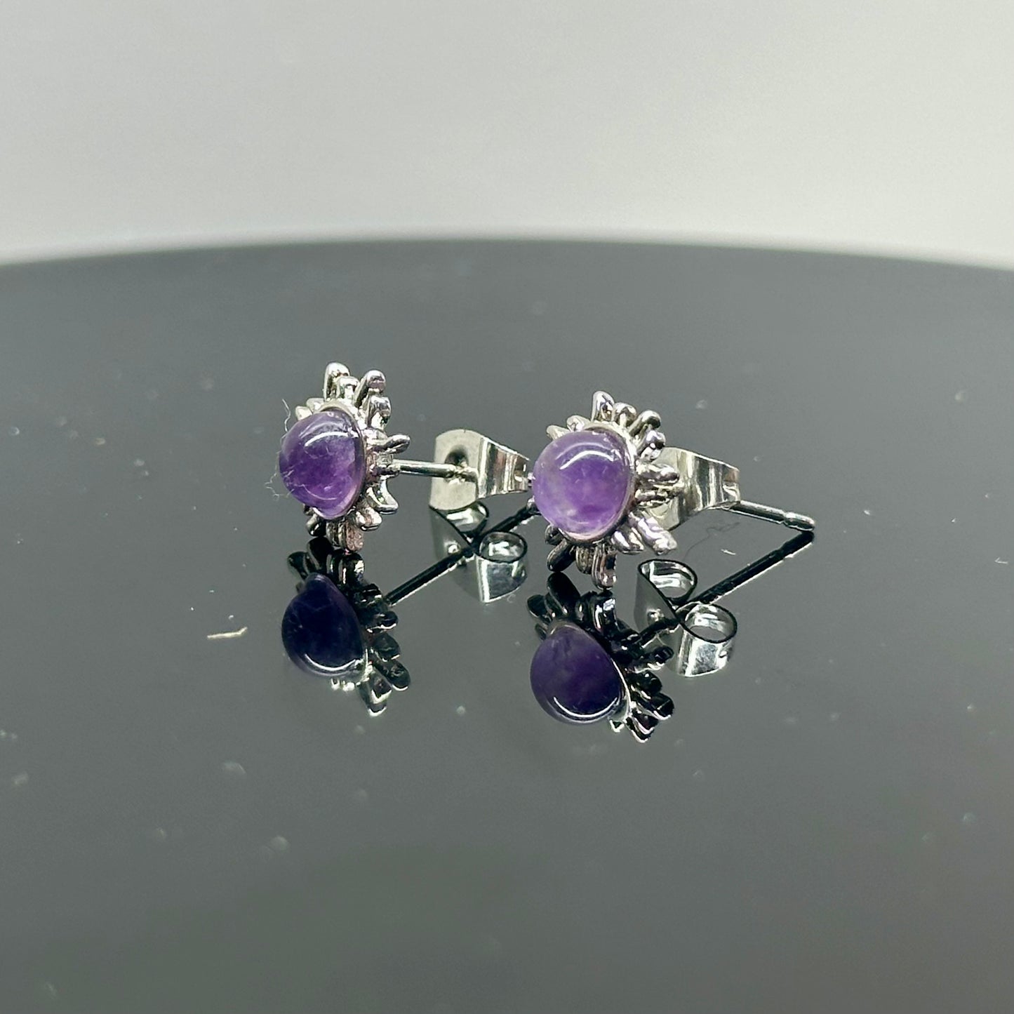 Amethyst 925 Earrings
