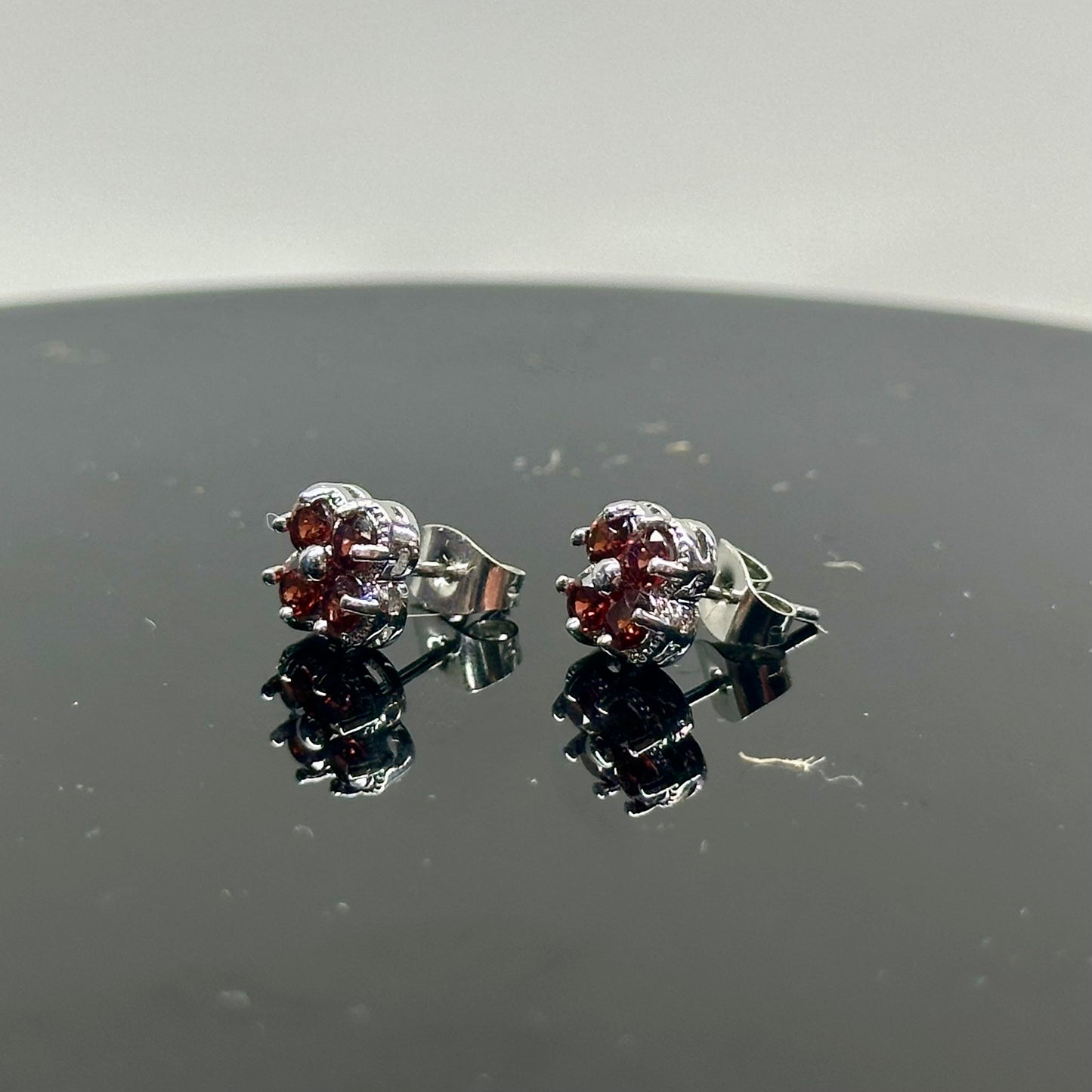 Garnet 925 Earrings