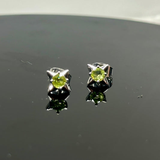 Peridot 925 Earrings