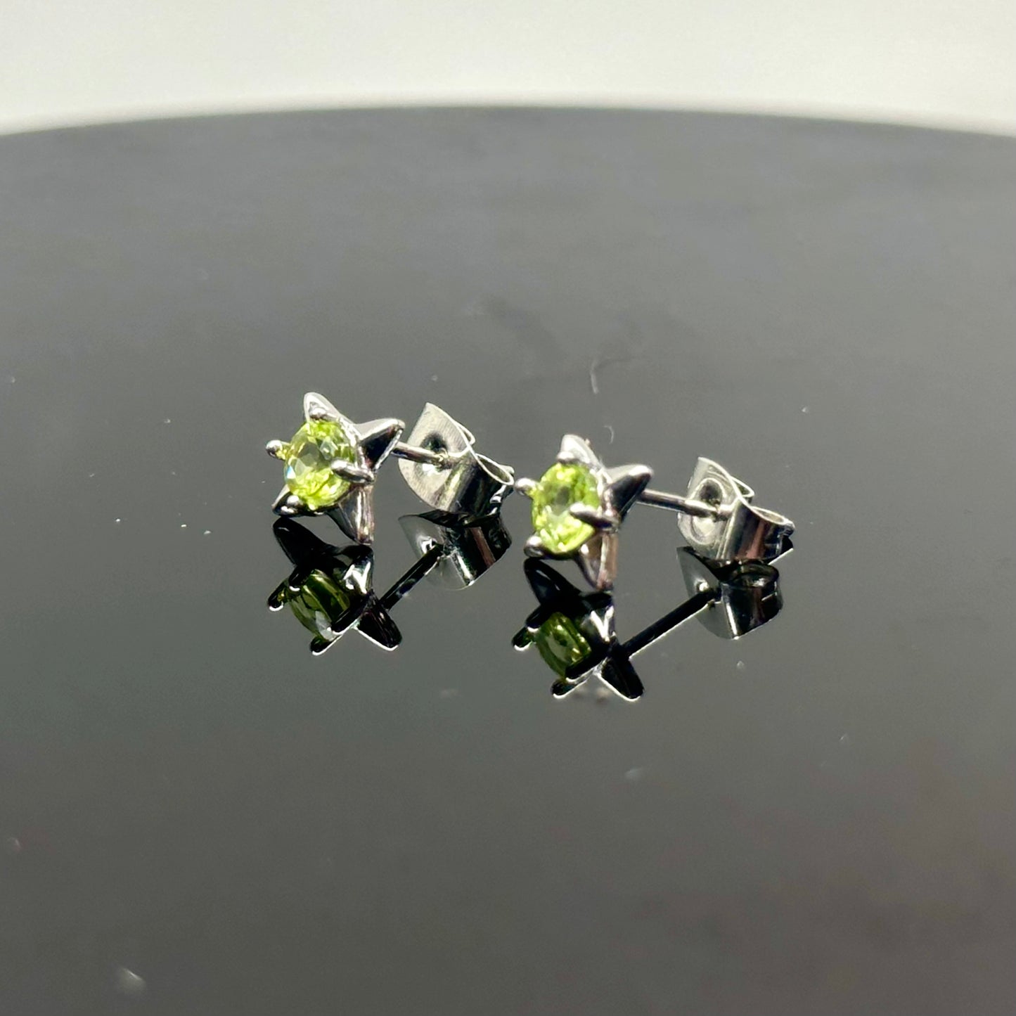 Peridot 925 Earrings