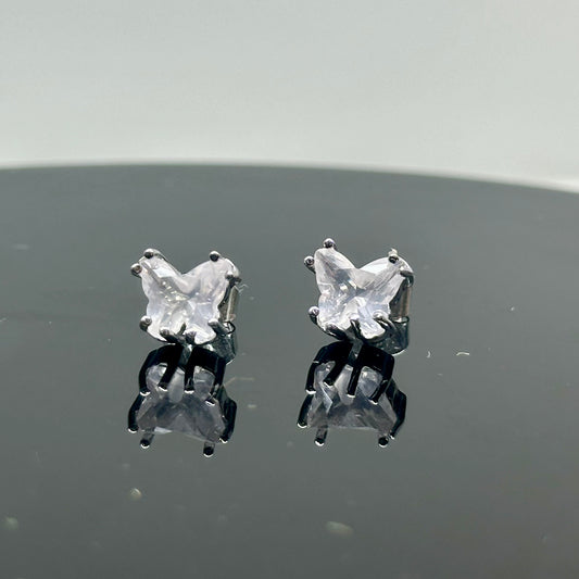 Rose Quartz 925 Earrings