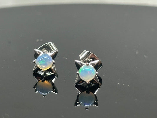 Opal 925 Earrings