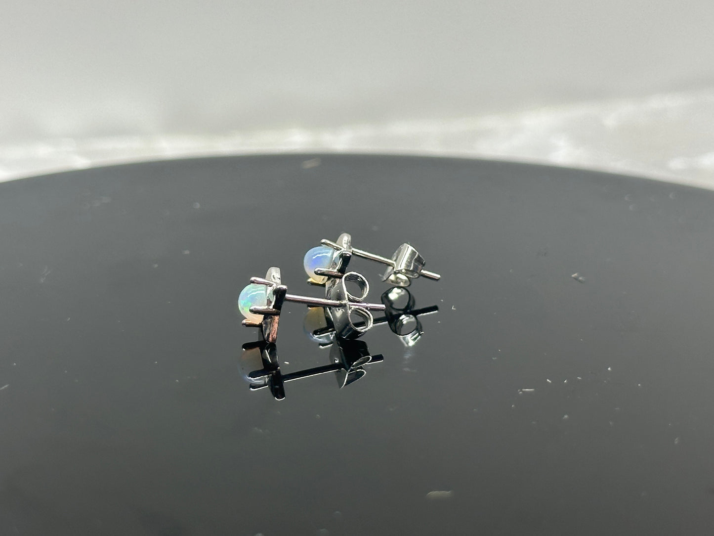 Opal 925 Earrings