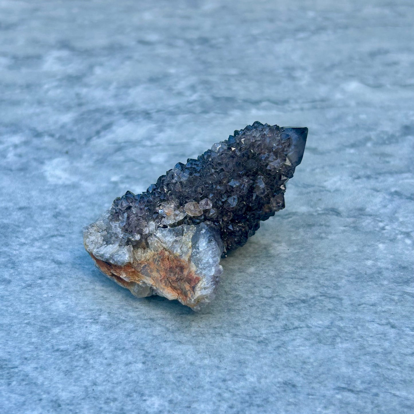Dark Spirit Quartz Clusters