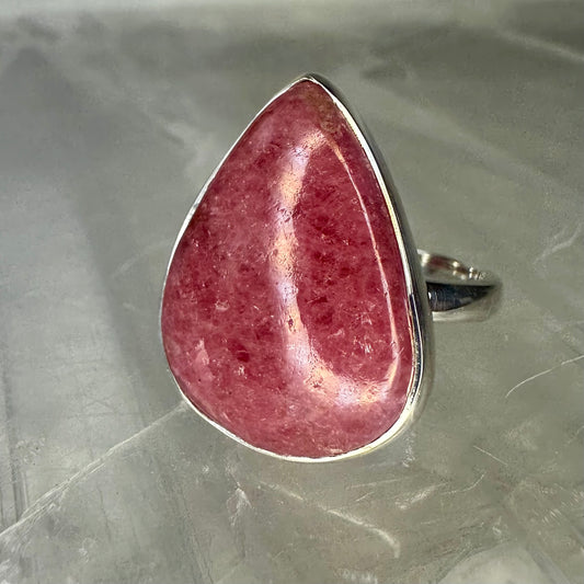 Rhodonite 925 Ring (Size S)