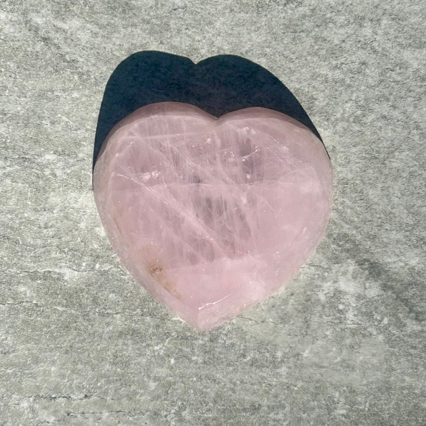 Rose Quartz Heart Bowl