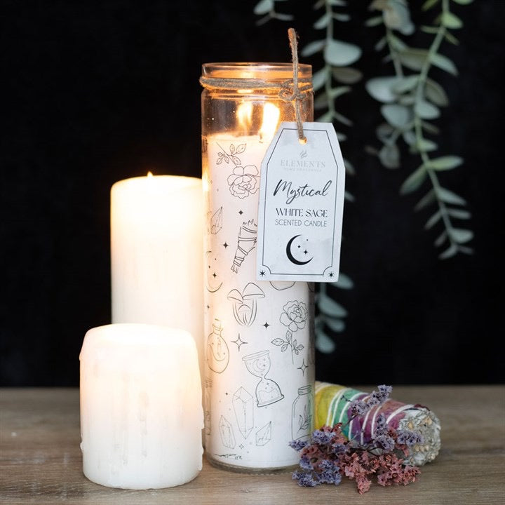 Mystical White Sage Candle