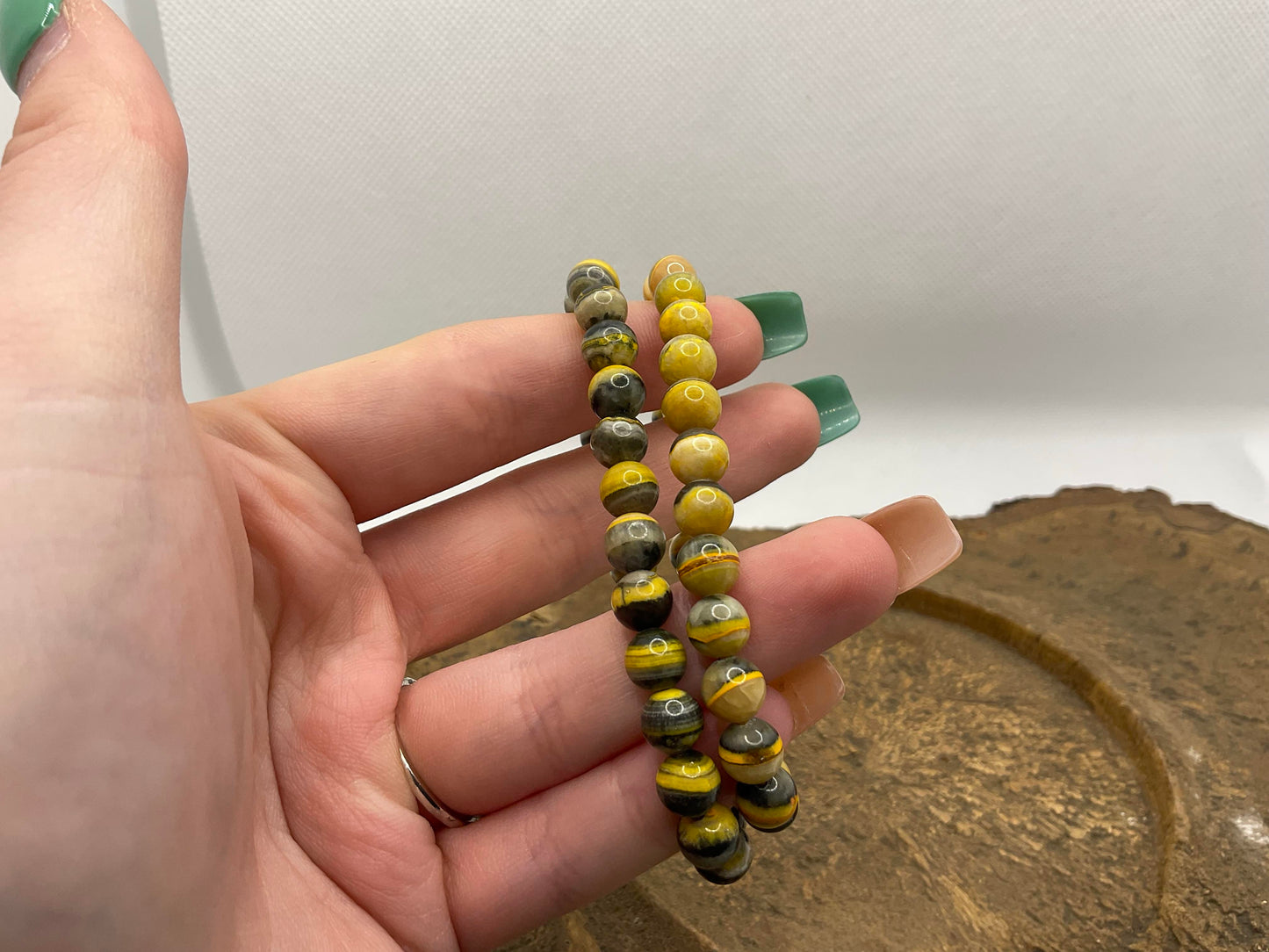 Bumble Bee Jasper - Bracelet