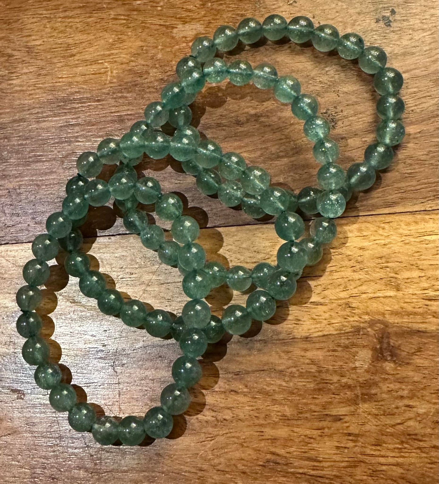 Green Strawberry Quartz - Bracelet