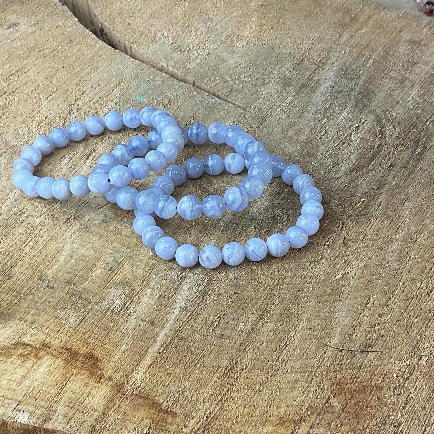 Blue Lace Agate Bracelet