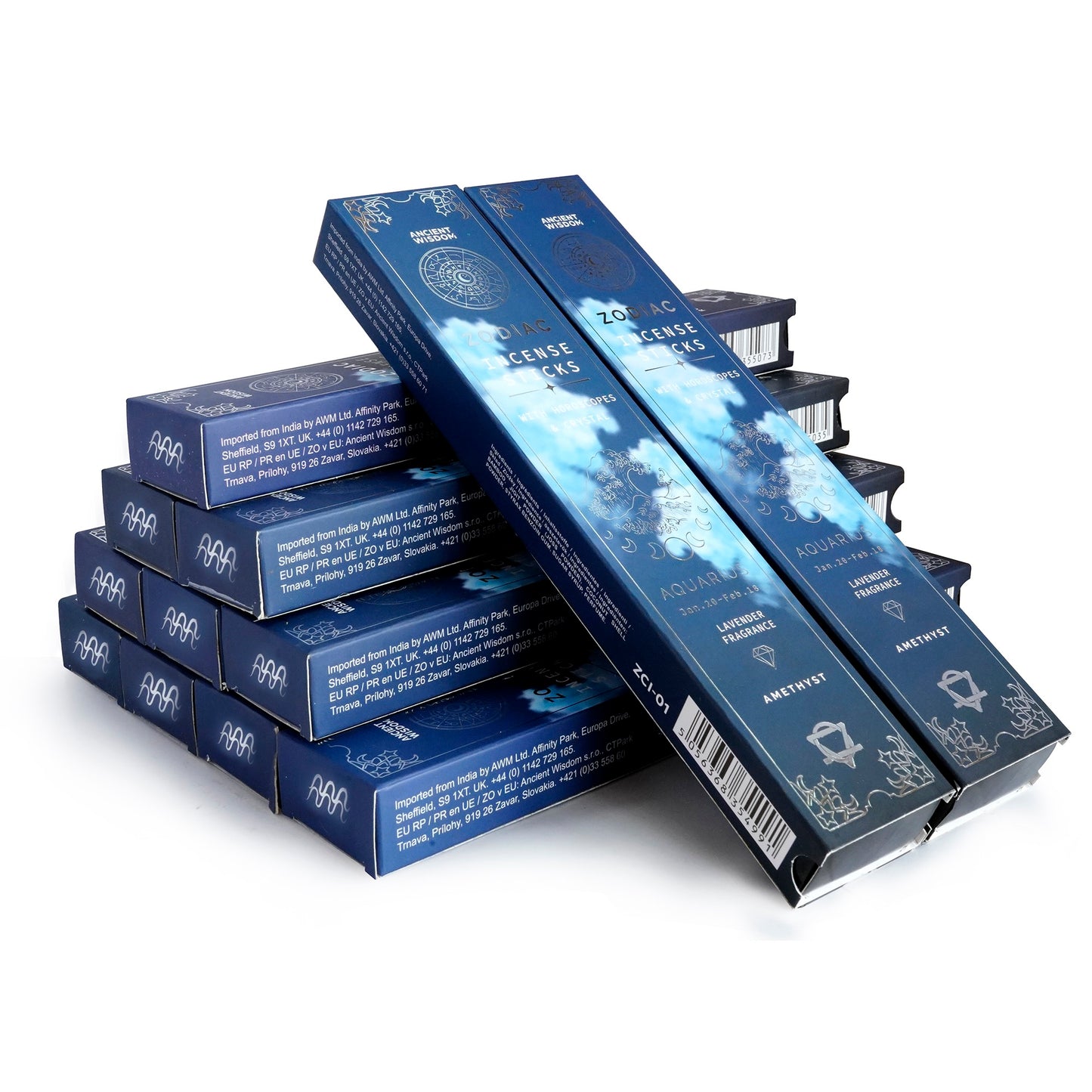 Zodiac Crystal Scents Incense