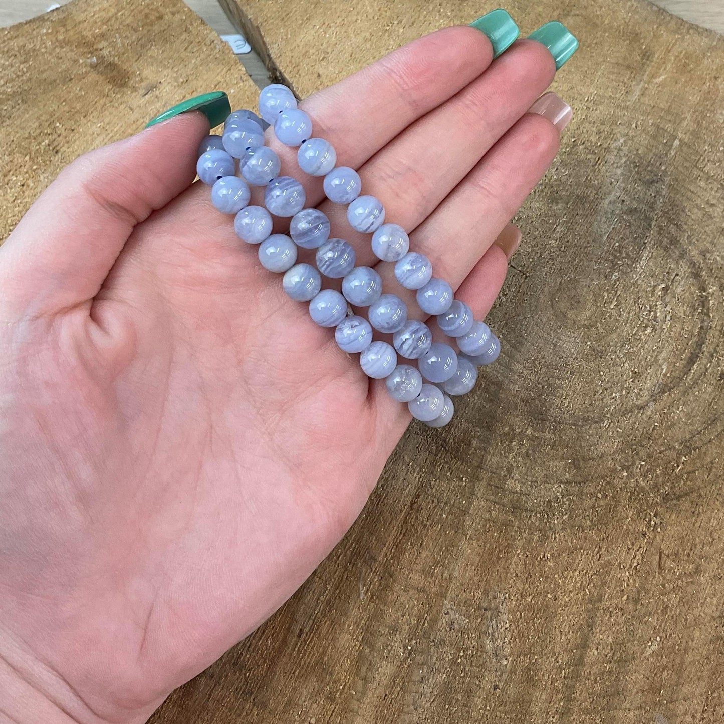 Blue Lace Agate Bracelet