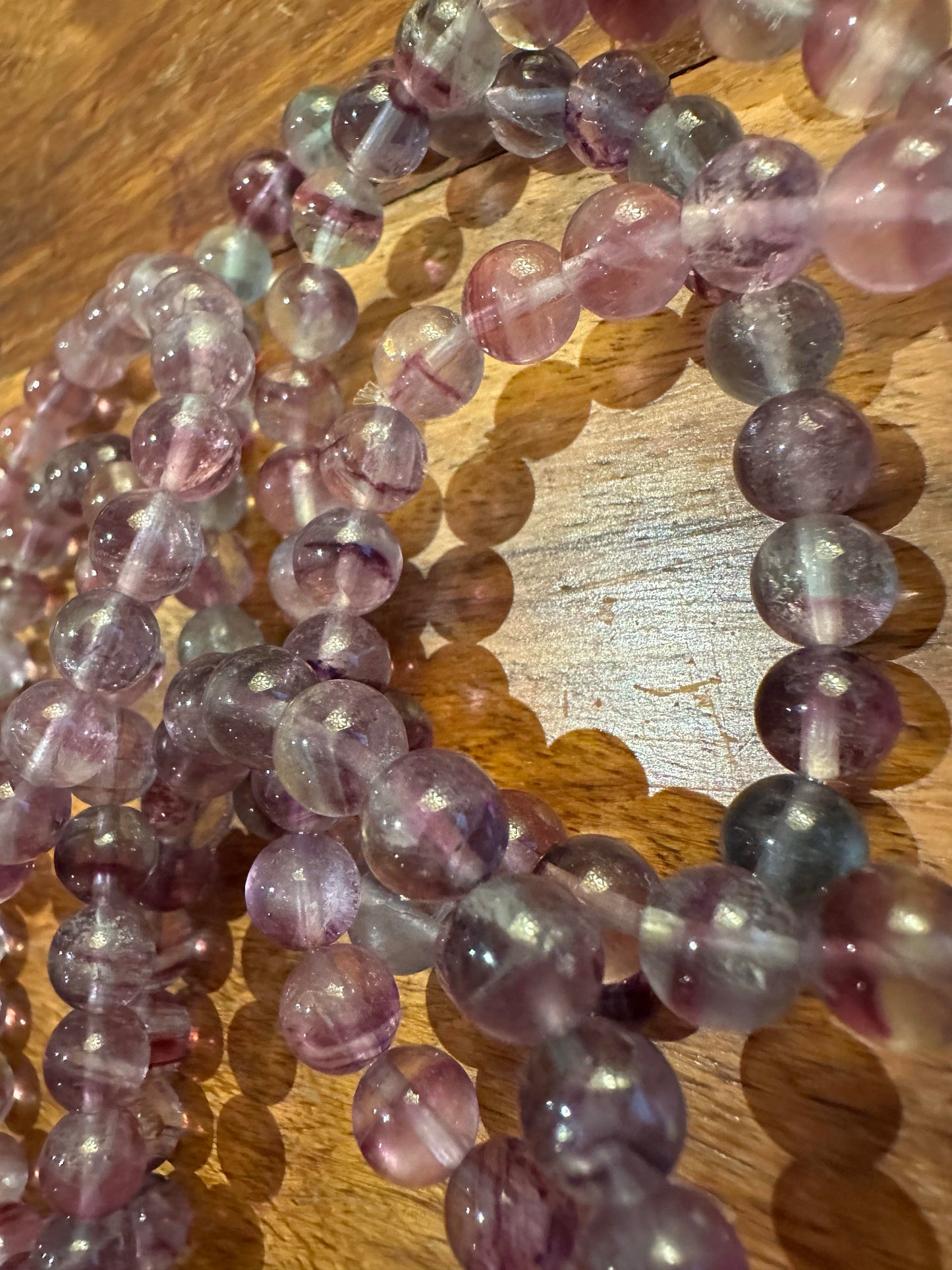 Purple Fluorite - High Grade - Bracelet