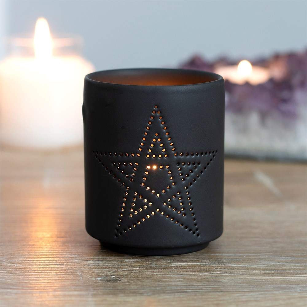 Pentagram Tea light Holder