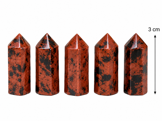 Mahogany Obsidian Mini Towers