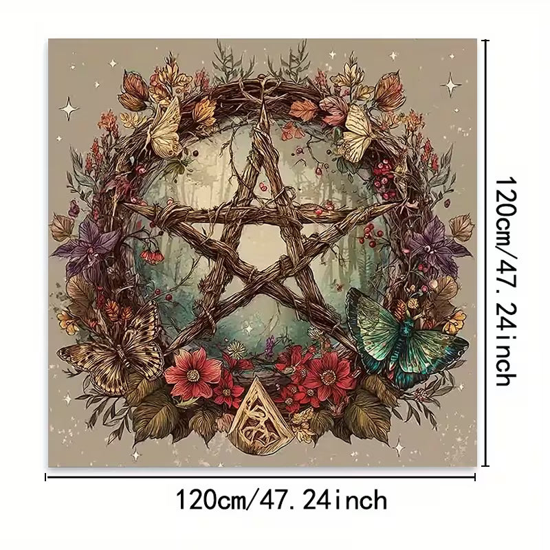 Mystical Floral Altar Cloth