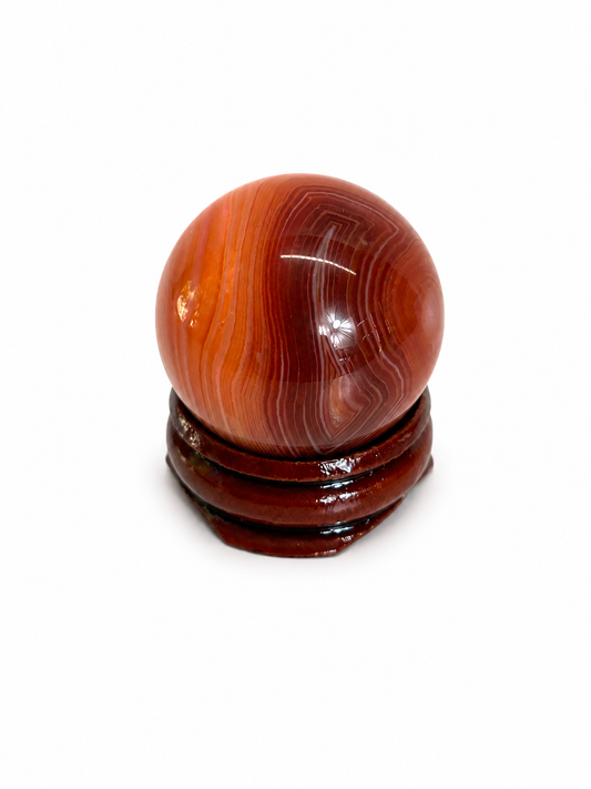 Carnelian Medium Spheres