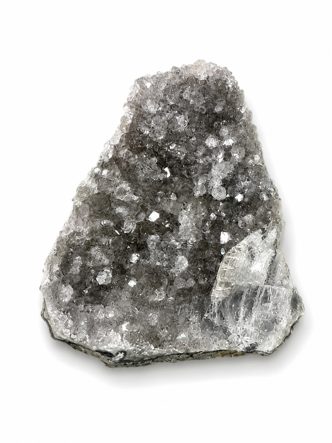 Calcite & Amethyst Clusters