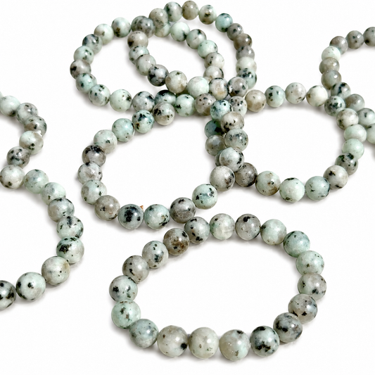 Kiwi Jasper 10mm Bracelets