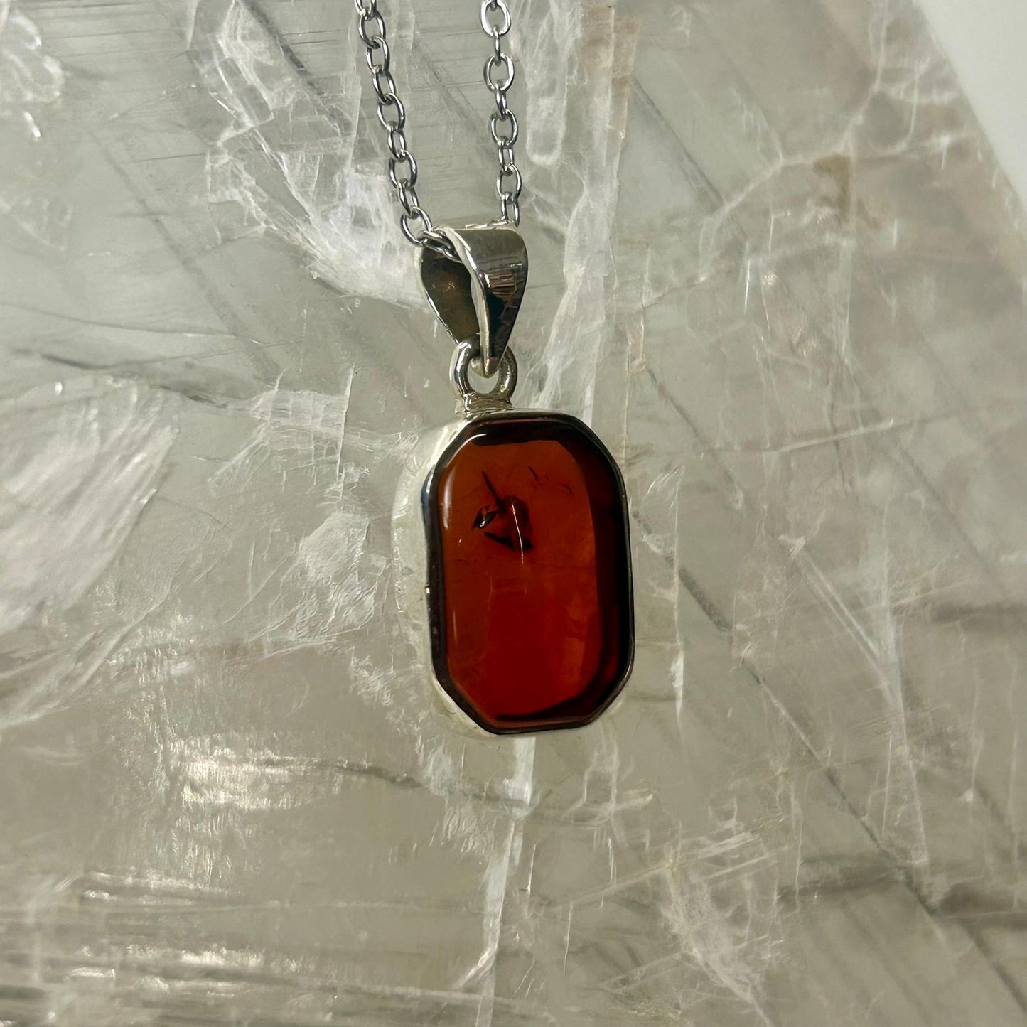 Amber 925 Pendant