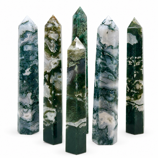 Moss Agate Towers
