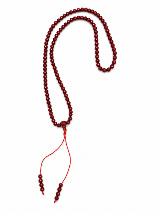 Cinnabar Beaded Necklace