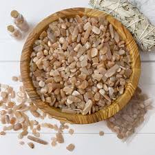 Peach MoonStone Crystal Chips