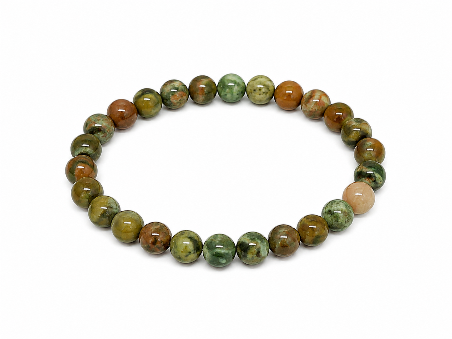 Rainforest Jasper 6mm bracelets