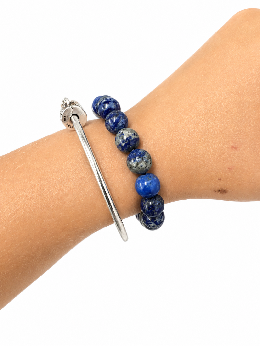 Lapis  8mm Bracelet