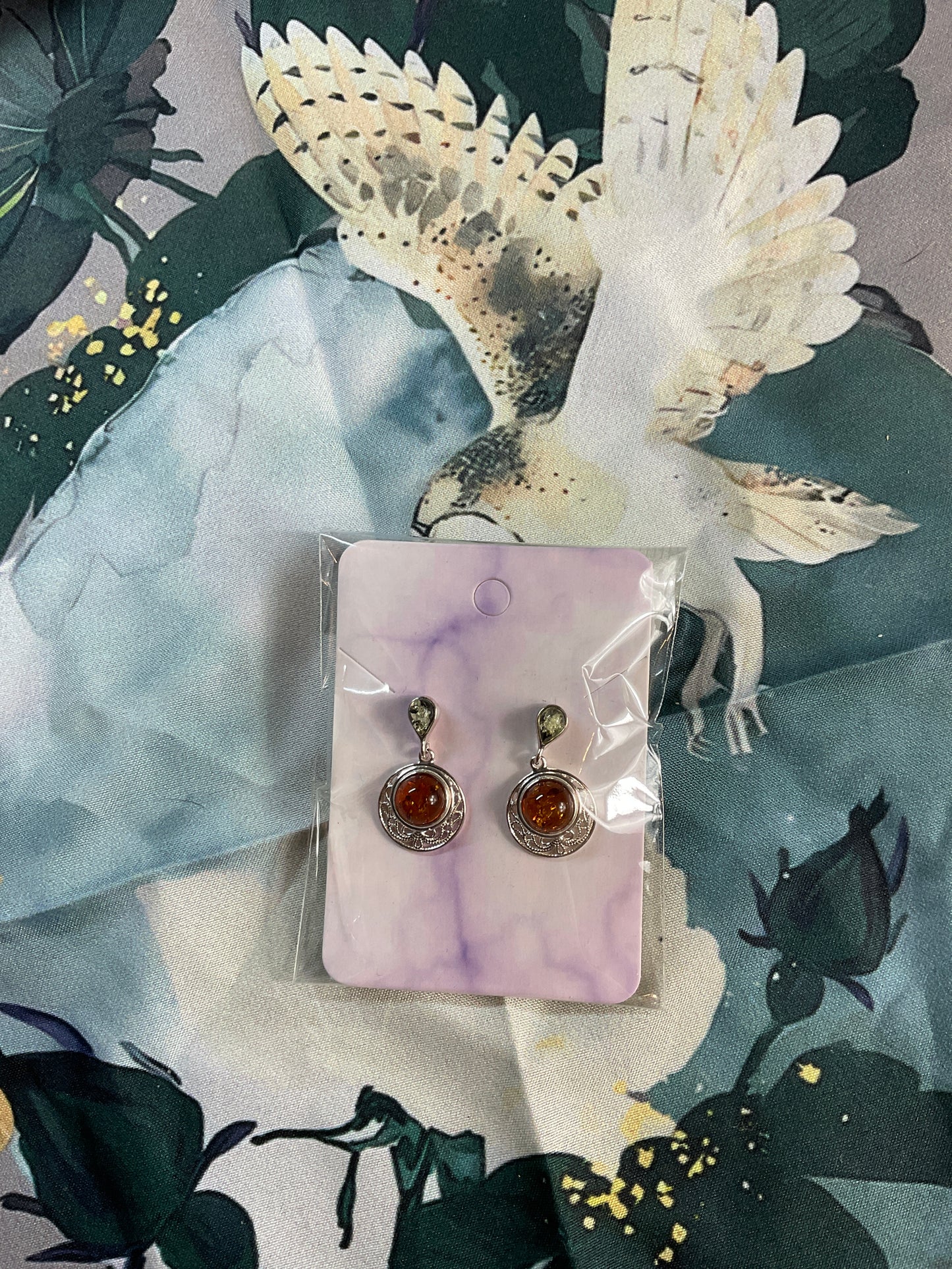 Amber Earrings