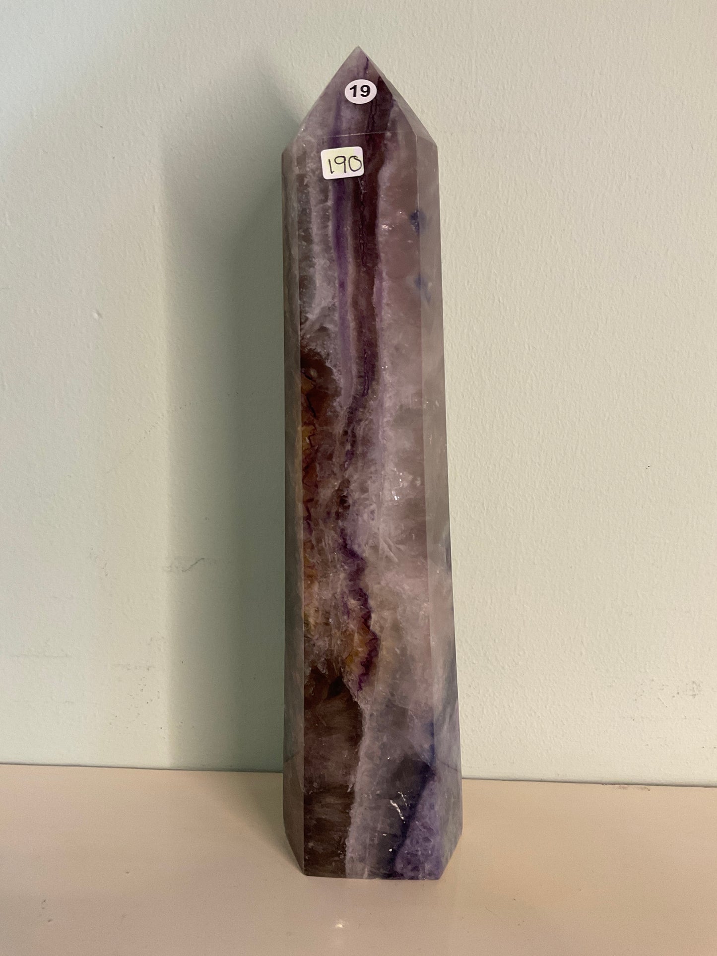 Large Fluorite & Mica Tower