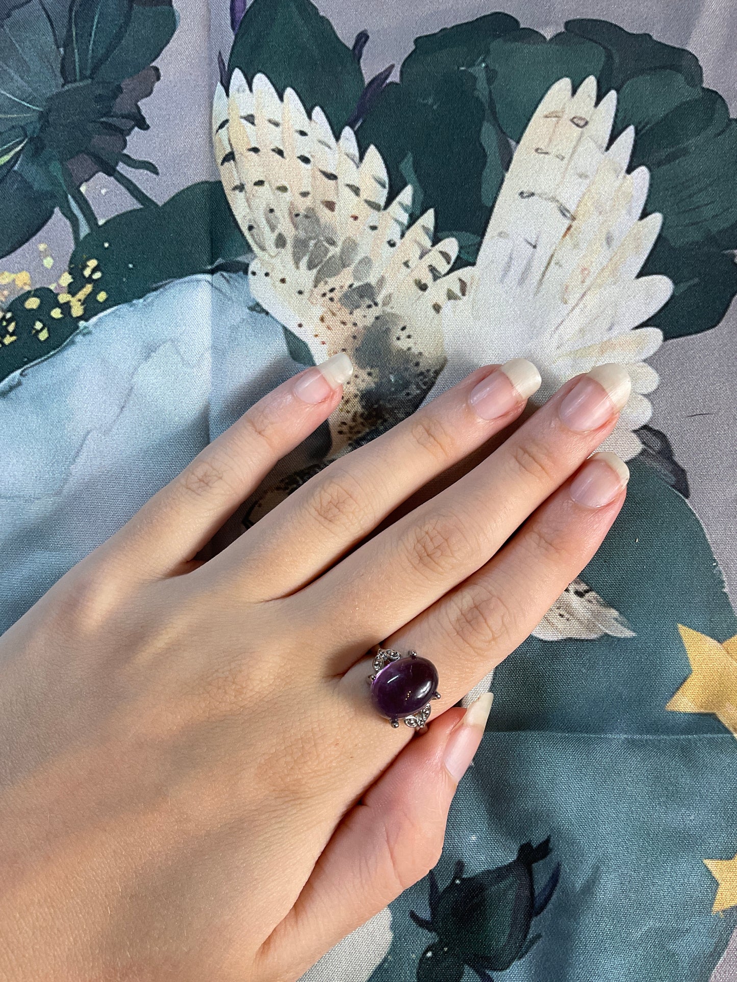 Amethyst Rings 925