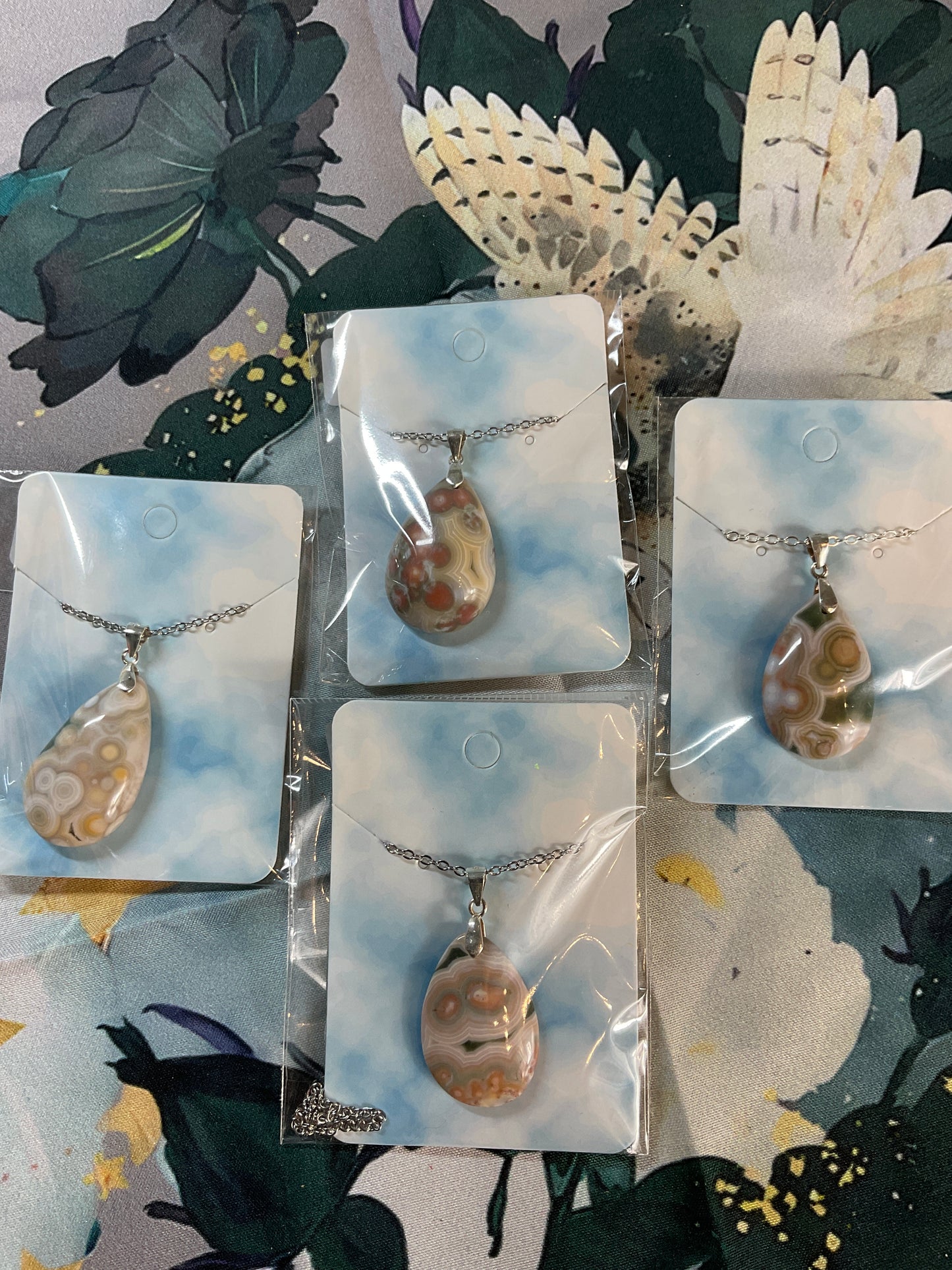 8th Vein Ocean Jasper Necklaces