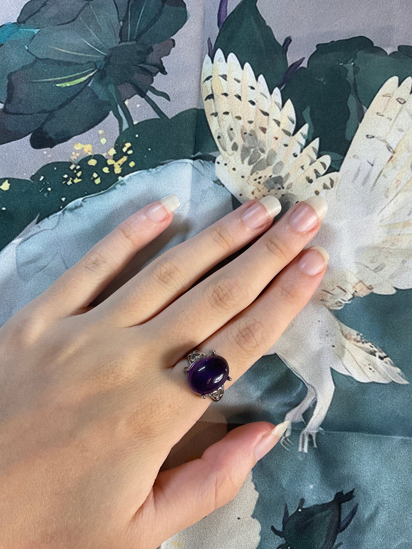 Amethyst Rings 925