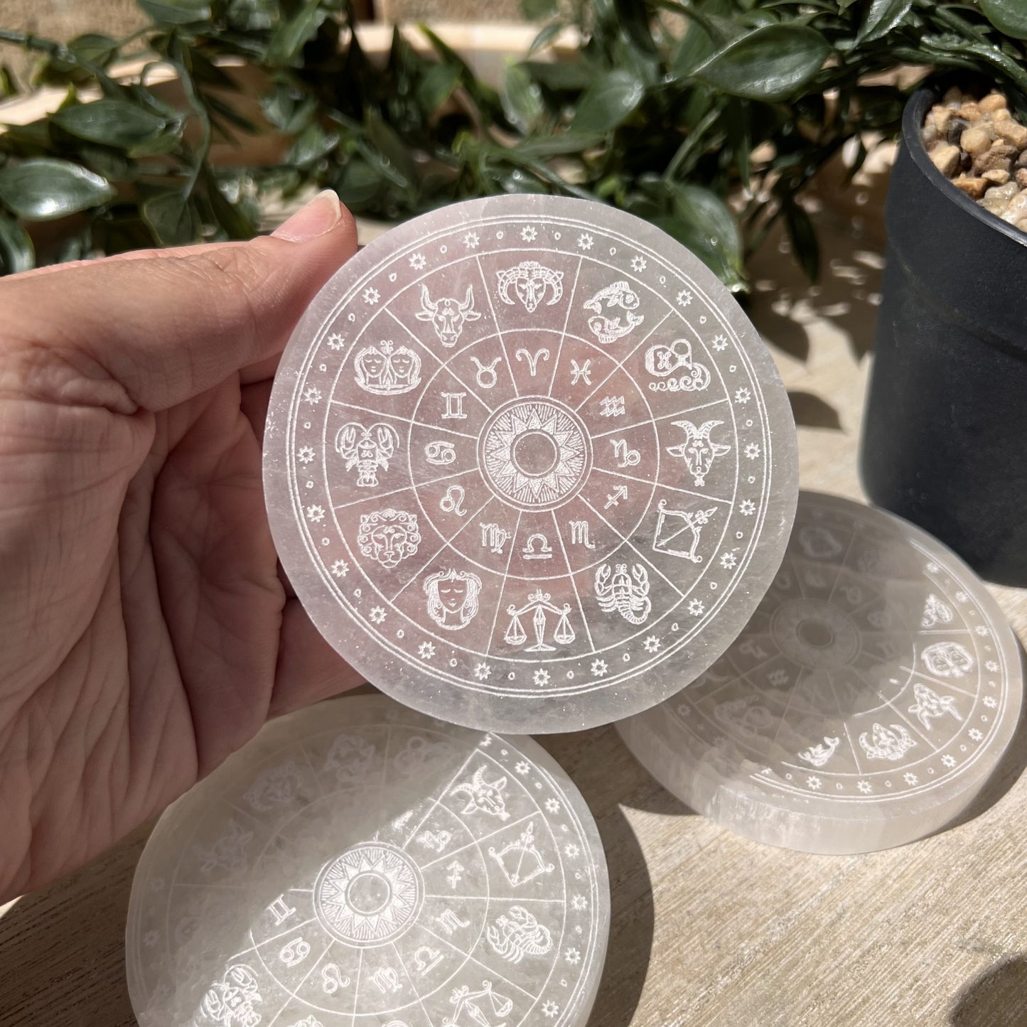 Selenite Plate