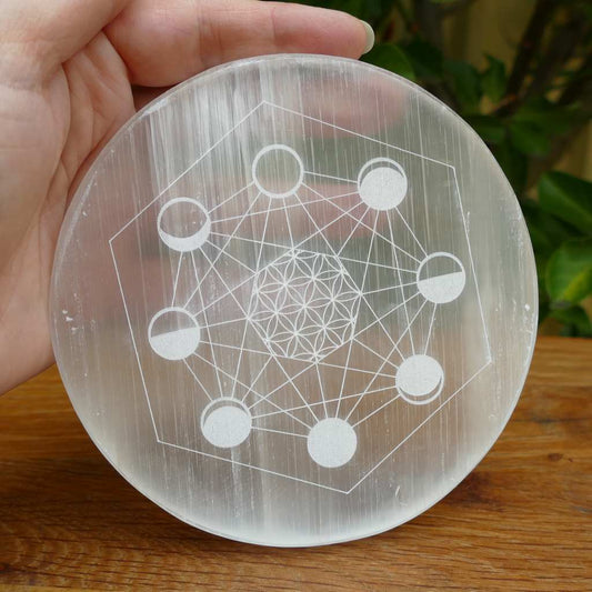 Selenite Plate